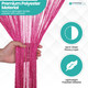 String Curtain Panel - Hot Pink